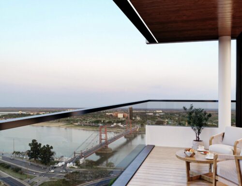 Capitel construirá un edificio de 14 pisos, con vista al Puente Colgante y a toda la rivera santafesina